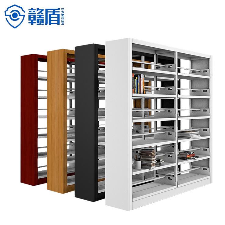 Different Size Steel Book Shelves/ 6 Layers Bookshelf Steel-Wood Books