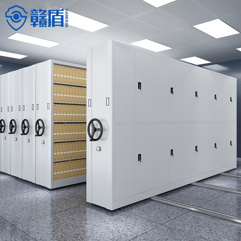 Mobile Shelving System High Density Storage Hospital Filing Storage Me